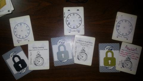 Eclectic Clocks - Figure 2 - Action Cards