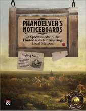 Phandelver's Noticeboards: 24 Quest Seeds for the Hinterlands DMG Product Image