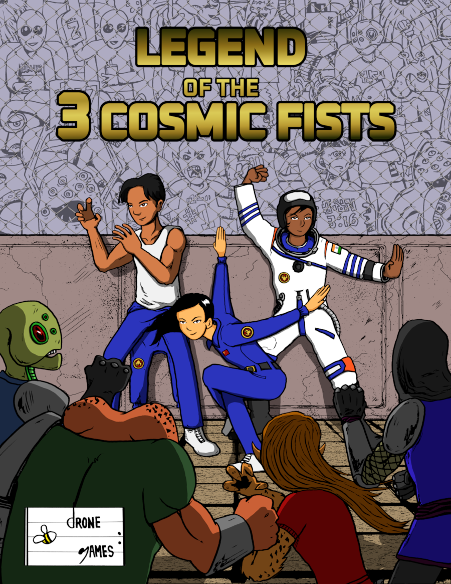Legend of the 3 Cosmic Fists